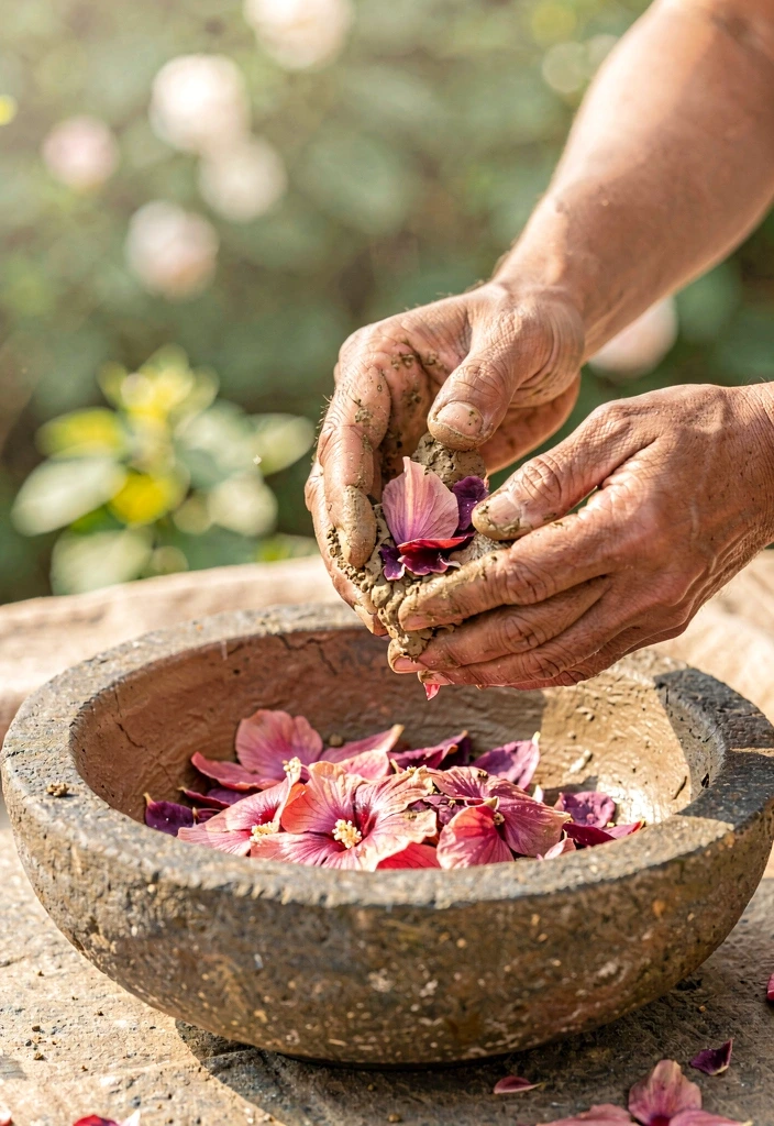 Traditional beauty preparation
